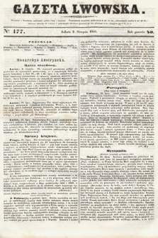 Gazeta Lwowska. 1851, nr 177