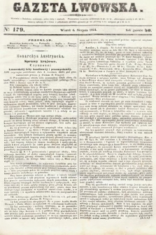 Gazeta Lwowska. 1851, nr 179