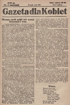 Gazeta dla Kobiet. 1925, nr 5