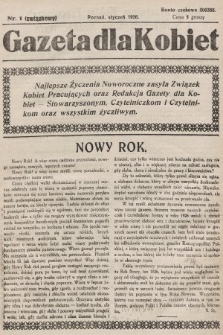 Gazeta dla Kobiet. 1926, nr 1 (związkowy)