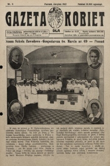 Gazeta dla Kobiet. 1927, nr 8 (związkowy)