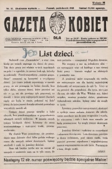 Gazeta dla Kobiet. 1928, nr 10
