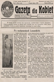 Gazeta dla Kobiet. 1929, nr 7