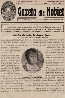 Gazeta dla Kobiet. 1929, nr 9