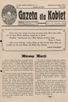 Gazeta dla Kobiet. 1930, nr 5
