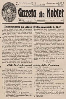 Gazeta dla Kobiet. 1930, nr 6