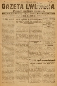 Gazeta Lwowska. 1924, nr 4