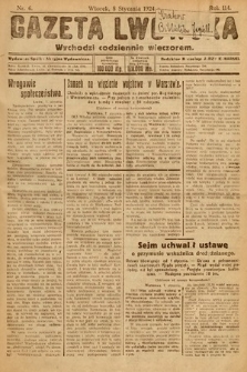 Gazeta Lwowska. 1924, nr 6