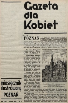 Gazeta dla Kobiet : miesięcznik ilustrowany. 1935, nr 4
