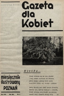 Gazeta dla Kobiet : miesięcznik ilustrowany. 1935, nr 5