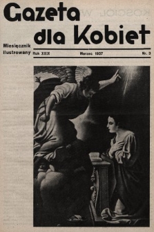 Gazeta dla Kobiet : miesięcznik ilustrowany. 1937, nr 3