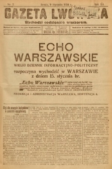 Gazeta Lwowska. 1924, nr 7