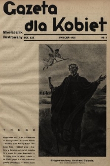 Gazeta dla Kobiet : miesięcznik ilustrowany. 1938, nr 4