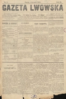 Gazeta Lwowska. 1908, nr 1