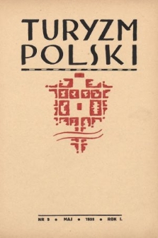 Turyzm Polski. 1938, nr 5