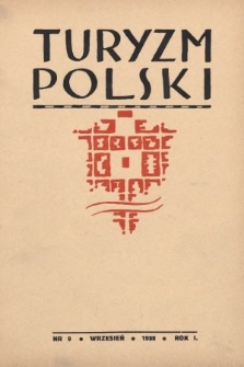 Turyzm Polski. 1938, nr 9