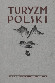 Turyzm Polski. 1939, nr 7-8