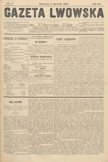Gazeta Lwowska. 1908, nr 5