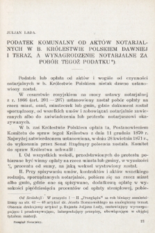 Przegląd Notarjalny : kwartalnik poświęcony sprawom notarjatu i hipoteki. 1929, nr 4