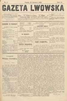 Gazeta Lwowska. 1908, nr 6