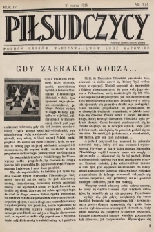 Piłsudczycy. 1936, nr 3/4