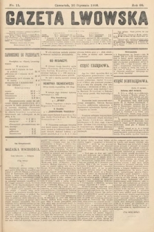 Gazeta Lwowska. 1908, nr 11