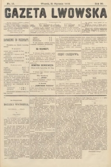 Gazeta Lwowska. 1908, nr 15