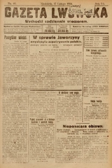 Gazeta Lwowska. 1924, nr 40