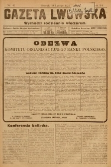 Gazeta Lwowska. 1924, nr 41