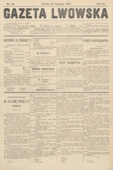 Gazeta Lwowska. 1908, nr 18