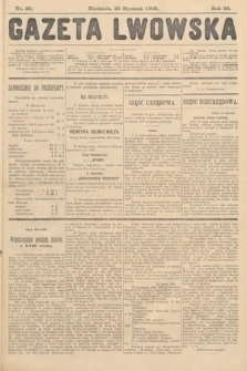 Gazeta Lwowska. 1908, nr 20