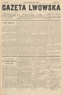 Gazeta Lwowska. 1908, nr 22