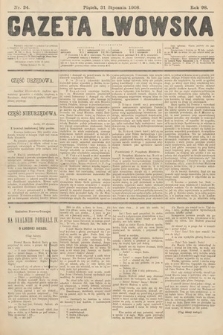 Gazeta Lwowska. 1908, nr 24