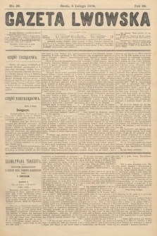Gazeta Lwowska. 1908, nr 28
