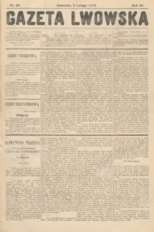 Gazeta Lwowska. 1908, nr 29