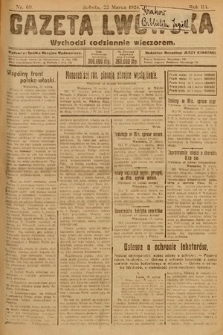 Gazeta Lwowska. 1924, nr 69