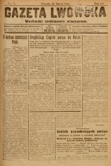 Gazeta Lwowska. 1924, nr 71
