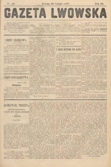 Gazeta Lwowska. 1908, nr 43