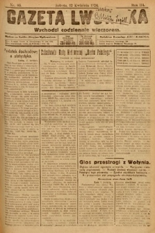 Gazeta Lwowska. 1924, nr 86