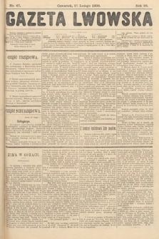 Gazeta Lwowska. 1908, nr 47