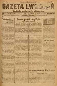 Gazeta Lwowska. 1924, nr 91