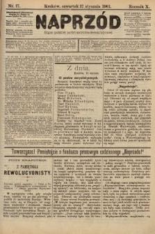 Naprzód : organ polskiej partyi socyalno-demokratycznej. 1901, nr 17