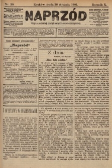 Naprzód : organ polskiej partyi socyalno-demokratycznej. 1901, nr 30