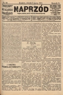 Naprzód : organ polskiej partyi socyalno-demokratycznej. 1901, nr 63