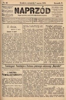 Naprzód : organ polskiej partyi socyalno-demokratycznej. 1901, nr 65