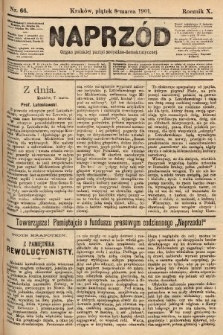 Naprzód : organ polskiej partyi socyalno-demokratycznej. 1901, nr 66