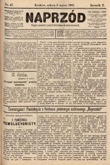 Naprzód : organ polskiej partyi socyalno-demokratycznej. 1901, nr 67