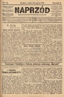 Naprzód : organ polskiej partyi socyalno-demokratycznej. 1901, nr 74