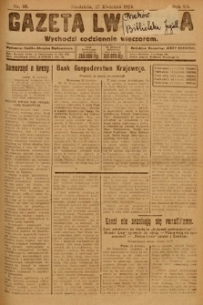 Gazeta Lwowska. 1924, nr 98