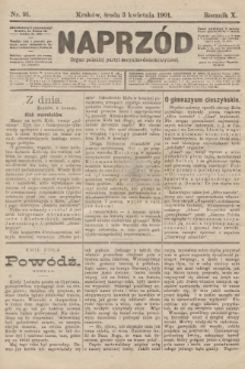 Naprzód : organ polskiej partyi socyalno-demokratycznej. 1901, nr 91